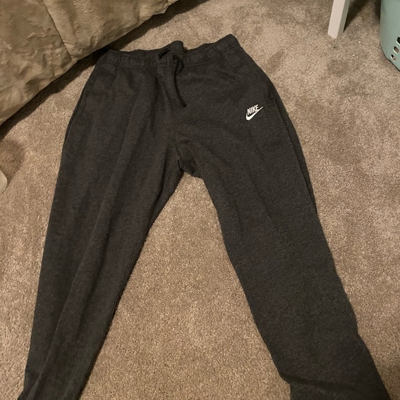 baggy grey nike joggers